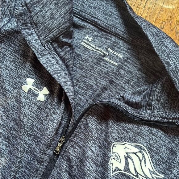 Under Armour Blue Pullover and Black Shorts Set - Picture 7 of 13